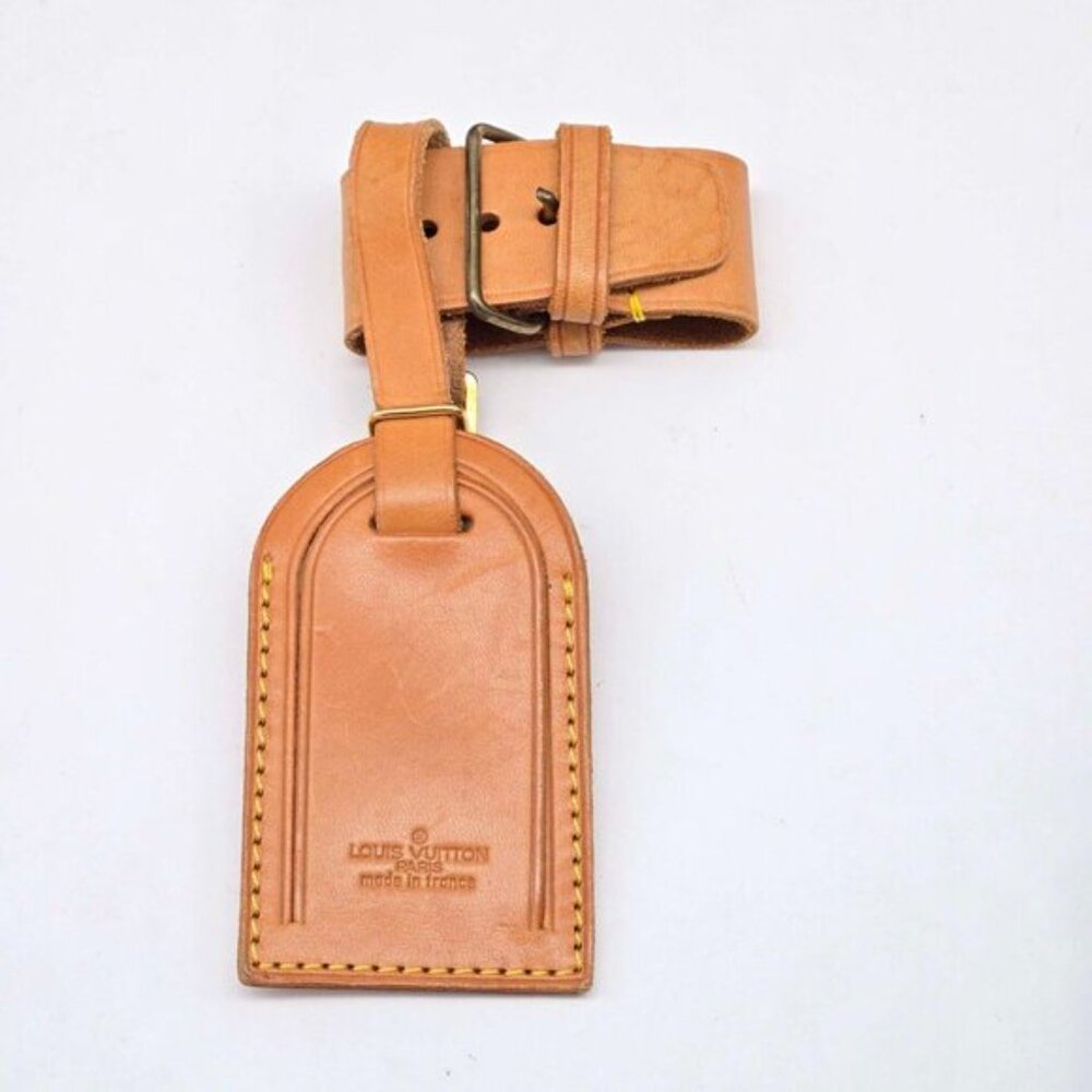 Authentic Louis Vuitton Travel & Decoration Bag Tag 122425
